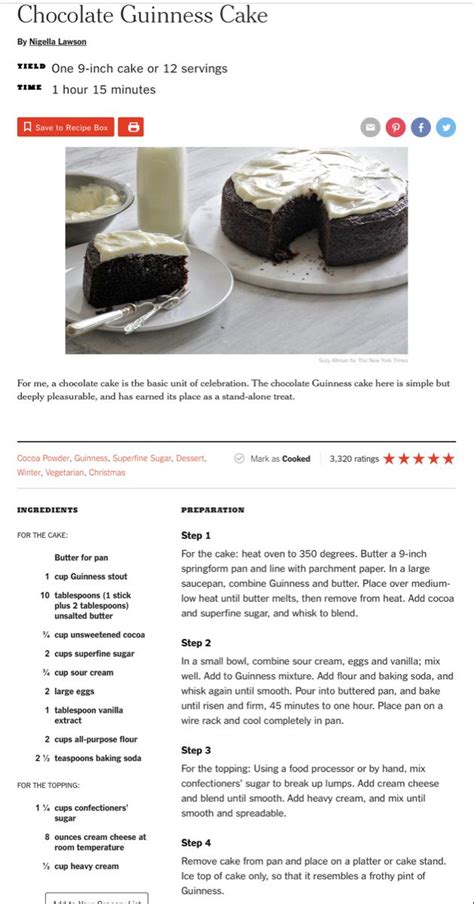 This guinness cake recipe looks unbelievable – Artofit