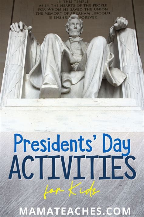 10 Presidents' Day Activities - Mama Teaches