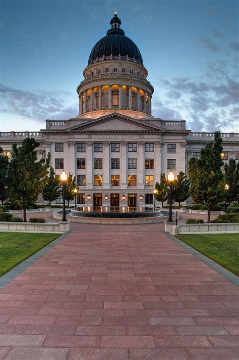 Utah State Capitol Building Photograph by Douglas Pulsipher