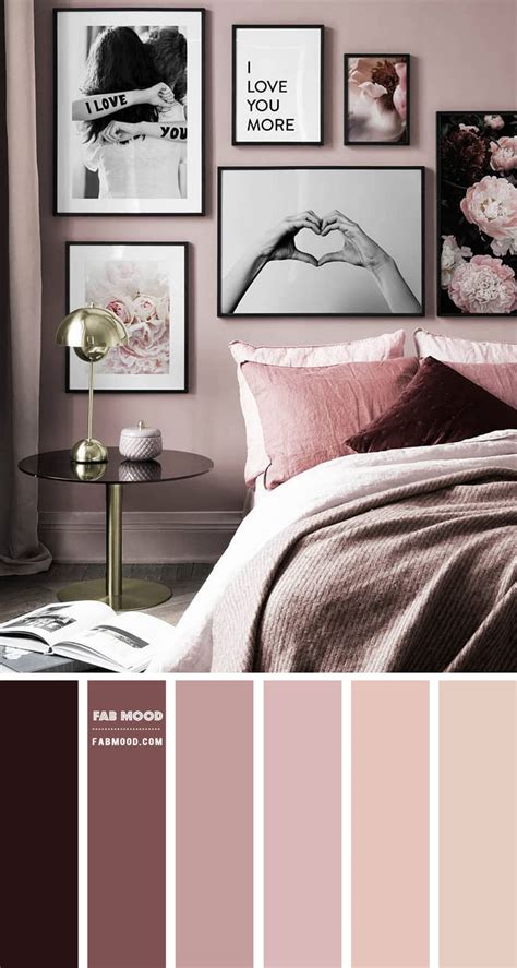 Berry and Mauve Romance Bedroom