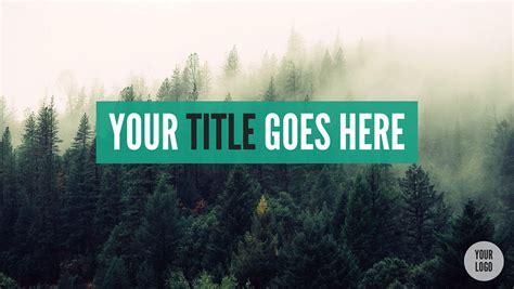 Free PowerPoint Title Slide Templates :: Behance