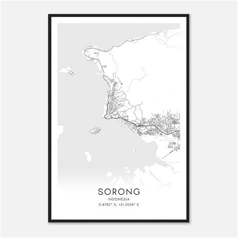 Sorong - Custom Maps & Posters