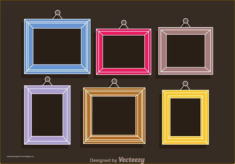 Free Photo Frame Templates Online Of Colorful Frames Collage Template ...