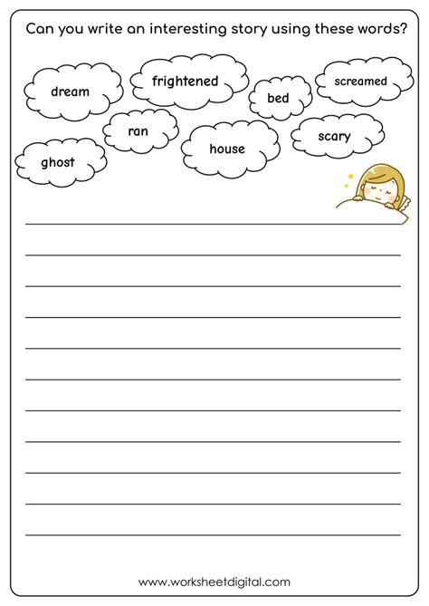 Creative Writing - Worksheet Digital - Worksheets Library