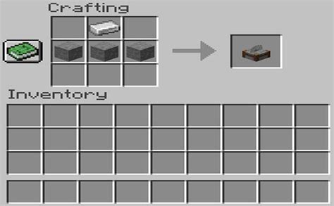 Stonecutter Minecraft Recipe | How to make a Stonecutter in Minecraft