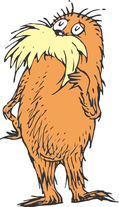 Download Rondaderk - Com - - Dr Seuss Characters The Lorax Clipart ...