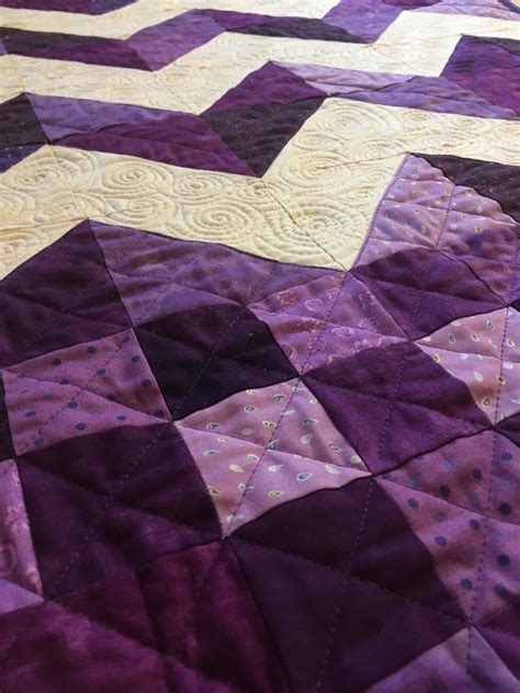 Studio Dragonfly: Purple Baby Heart Quilt - First 2018 Quilt Finish