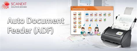 Auto Document Feeder Document Scanner Mesin Pengimbas Dokumen - Scanext ...