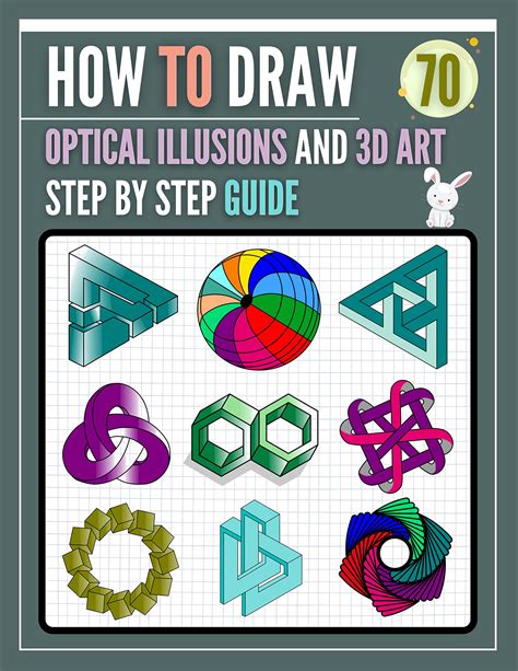 How To Draw Optical Illusions And 3d Art Step By Step Guide A Fun Step