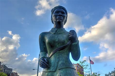 Harriet Tubman Memorial Statue in Harlem, New York. Harriet Tubman was ...