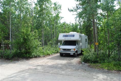 Campground - Yukon Hot Springs Campground & Hostel