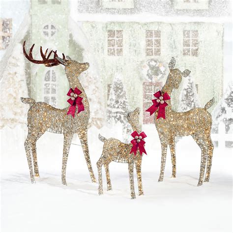 Buy LED Indoor Christmas Reindeer Set | Costco UK | Costc...