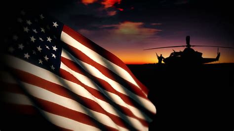 Soldier Salute US Military Flag Stock Footage Video 11925629 | Shutterstock