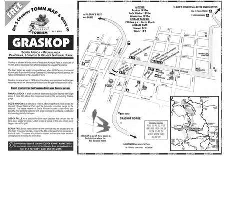 Graskop Map | Map, Canyon country, Time for africa