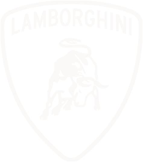 lamborghini logo white - Clip Art Library