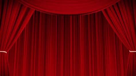 Red Curtains Open Close Green Screen Stock Footage Video (100% Royalty ...