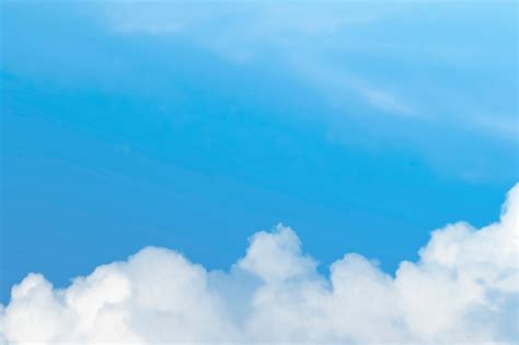 Blue sky background psd clouds | Premium PSD - rawpixel