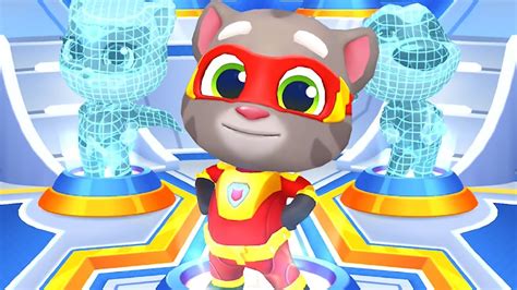 Talking Tom Hero Dash Talking Tom Superhero With Unique Superpowers ...