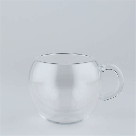 "Cappuccino" - Glass Cup with Handle – Drowzy