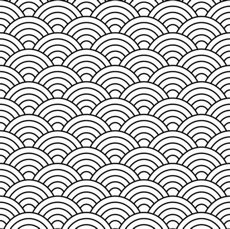 Seamless fish scale pattern (vector) Free vector in Adobe Illustrator ...