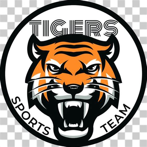 Tigers sports team logo – Sticker it