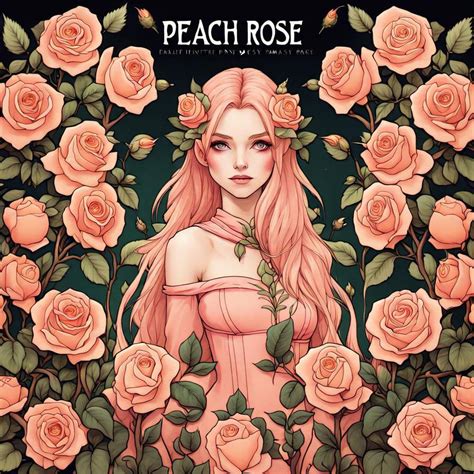 Peach Rose Garden by blackroselover on DeviantArt