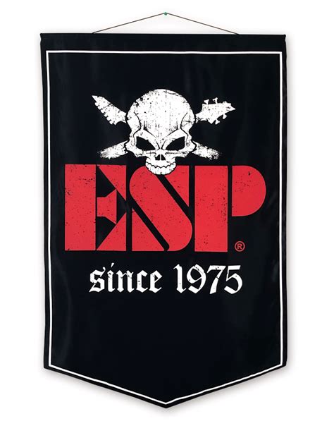 ESP Skull Banner - The ESP Guitar Company