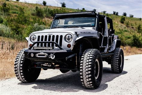 Silver Bullet: Lifted Jeep Wrangler on Fox Suspension Shocks — CARiD ...