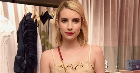 Emma Roberts Brown Hair 2019 | POPSUGAR Beauty