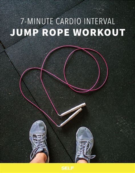 This 7-Minute Cardio Interval Jump Rope Workout Will Get Your Heart ...