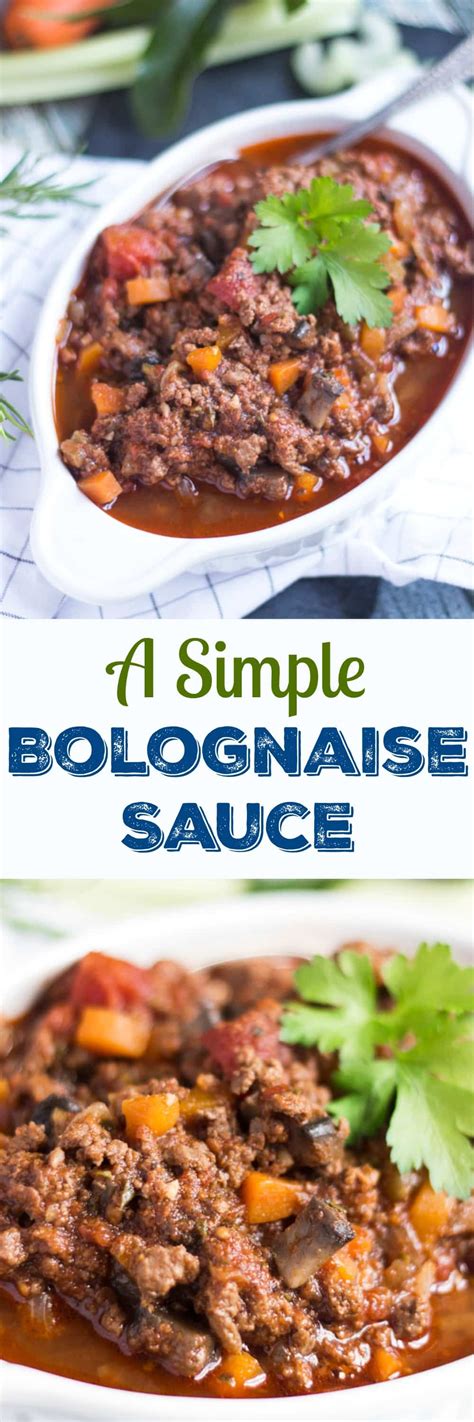 Kitchen Basics: A Simple Bolognaise Sauce