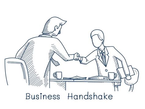 9,481,398 Handshake business cartoon Vector Images | Depositphotos