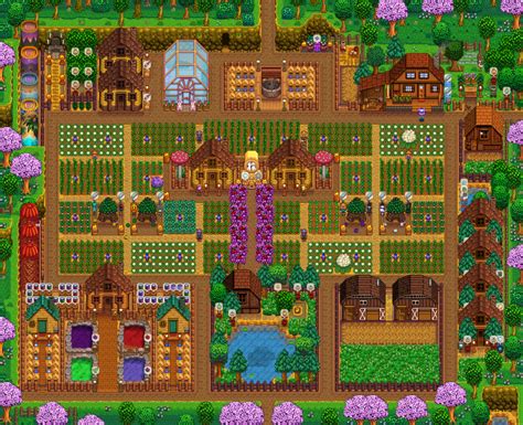 Best Stardew Valley Farm Layouts Images On Pinterest Stardew | Hot Sex ...