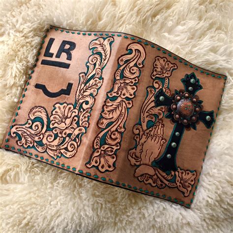 Tooled leather bible cover by ArteVae | Leather bible, Leather bible ...