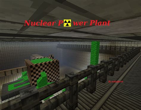 Secret Nuclear Power Plant Minecraft Project