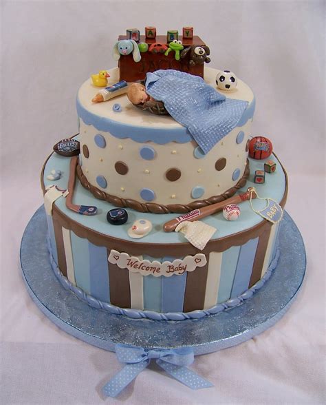 47 best images about Baby Boy Shower Cakes on Pinterest | Monkey baby ...