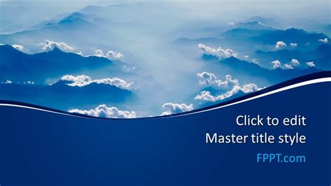 Clouds Abstract Powerpoint Templates Abstract Free Ppt Backgrounds ...