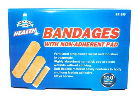 Self Adhesive Bandages 100 Pack - Dr. Paul's Piggy Paste