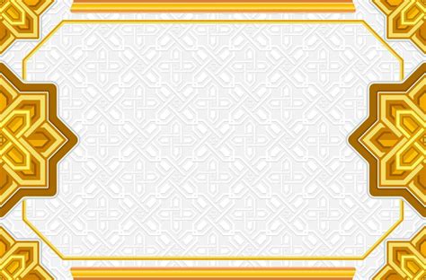 Geometric Gold Islamic Banner Background 34367258 Vector Art at Vecteezy