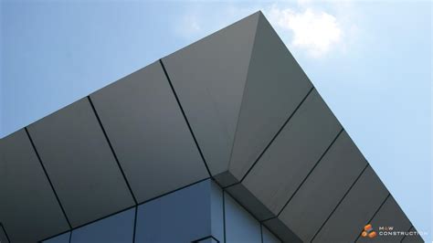 Modular building - Facade material: Alucobond panels | M&W Construction