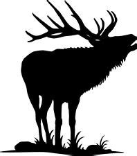 Bugling Elk Silhouette at GetDrawings | Free download