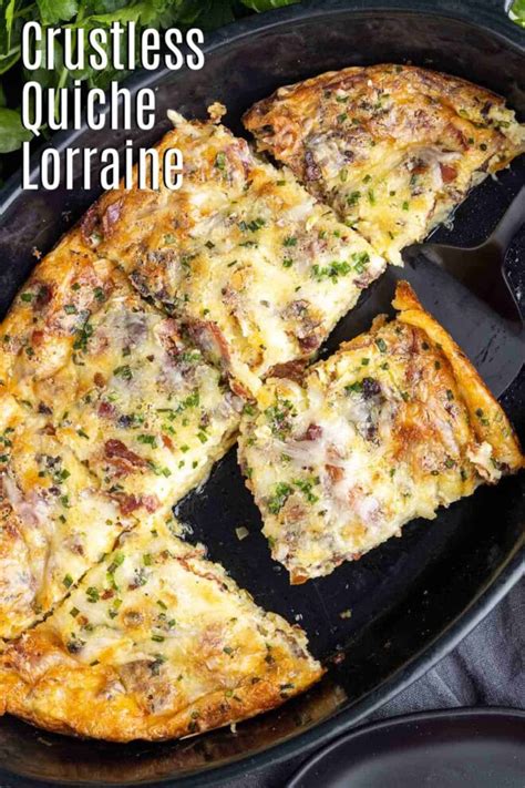 Crustless Quiche Lorraine Recipe - Home. Made. Interest.