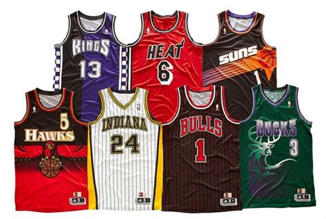 En febrero, camisetas clásicas retro de los 90 en la NBA