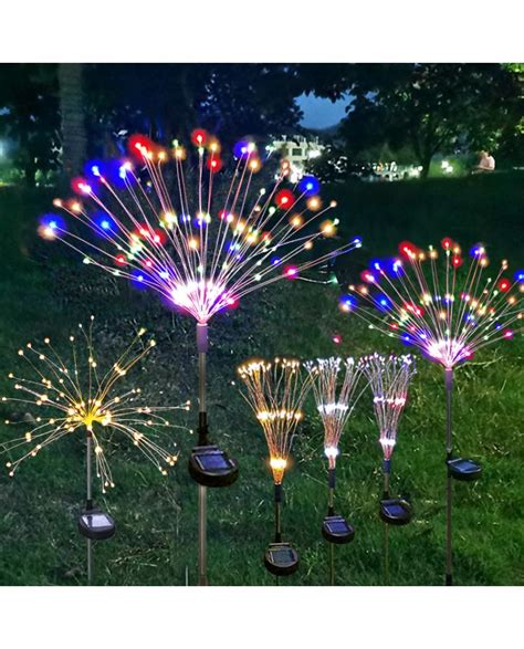 Solar Garden Fairy Lights Outdoor Waterproof