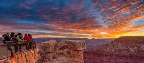 sunset and sunrise at grand canyon