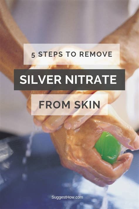 How to Remove Silver Nitrate from Skin - 3 Actionable Tips