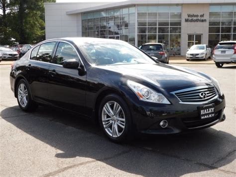 2012 Black Obsidian INFINITI G37 Sedan