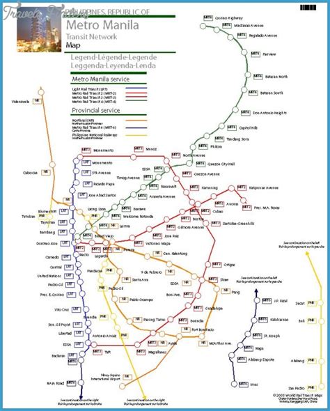 Manila Subway Map - TravelsFinders.Com