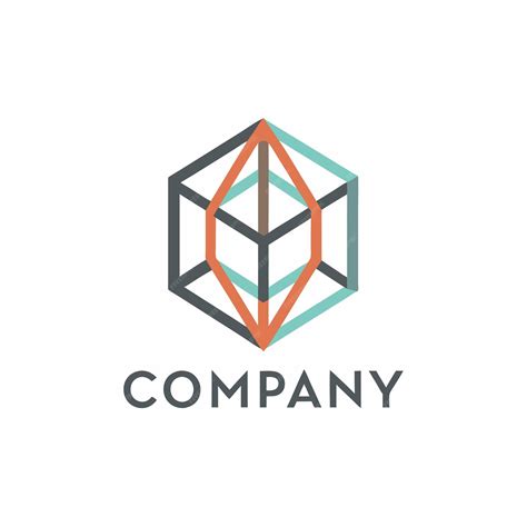 Minimalist company logo template | Premium AI-generated vector