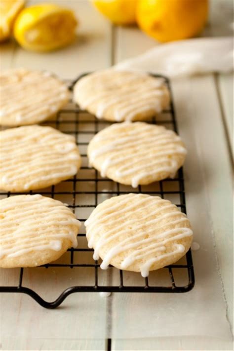 Glazed Lemon Cookies recipe | Chefthisup